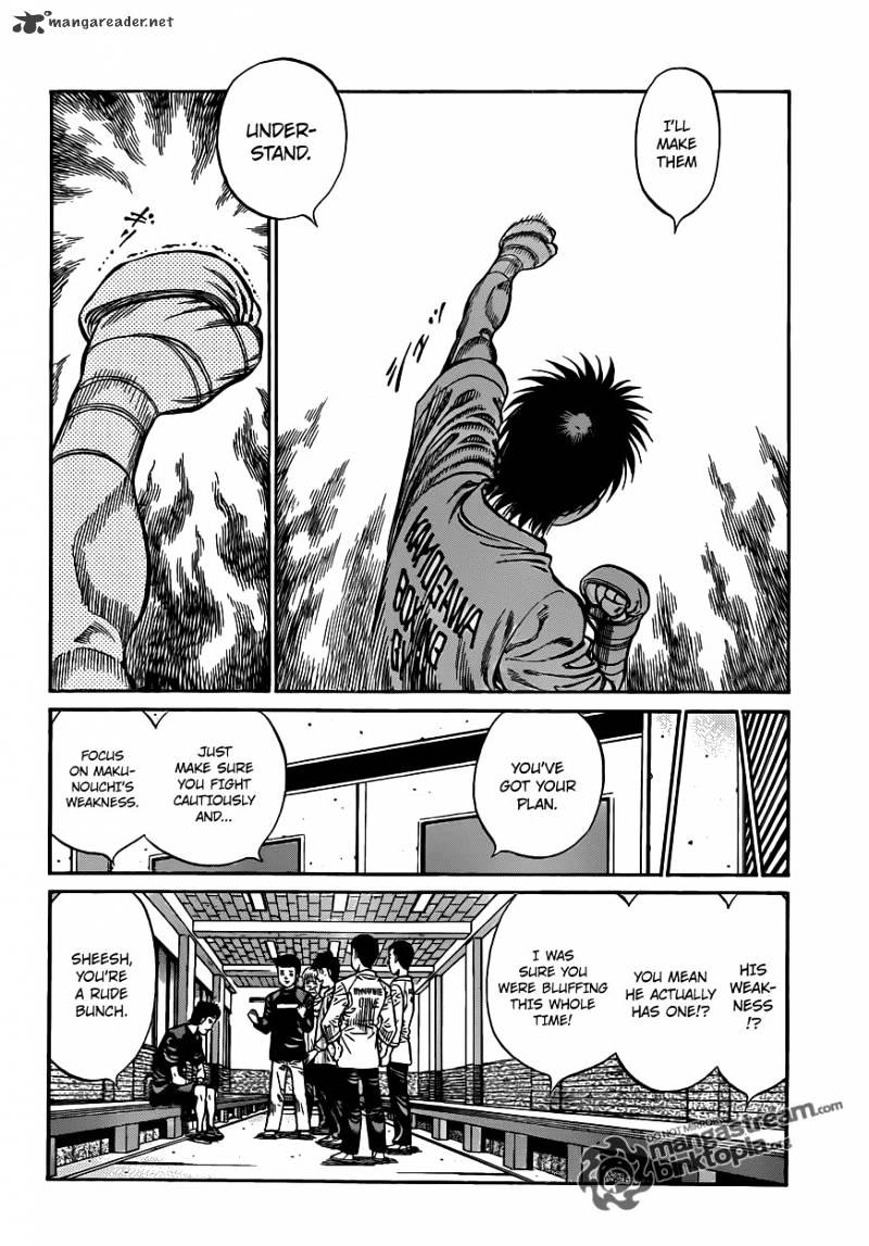 Hajime no Ippo: Fighting Spirit, Chapter 930 image 06